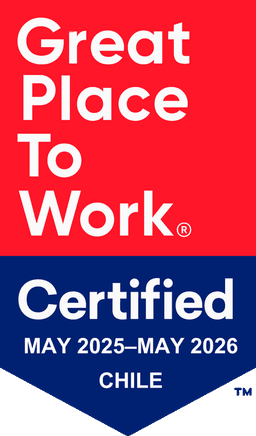 Great Place To Work Certified, mayo 2025 a mayo 2026, Chile